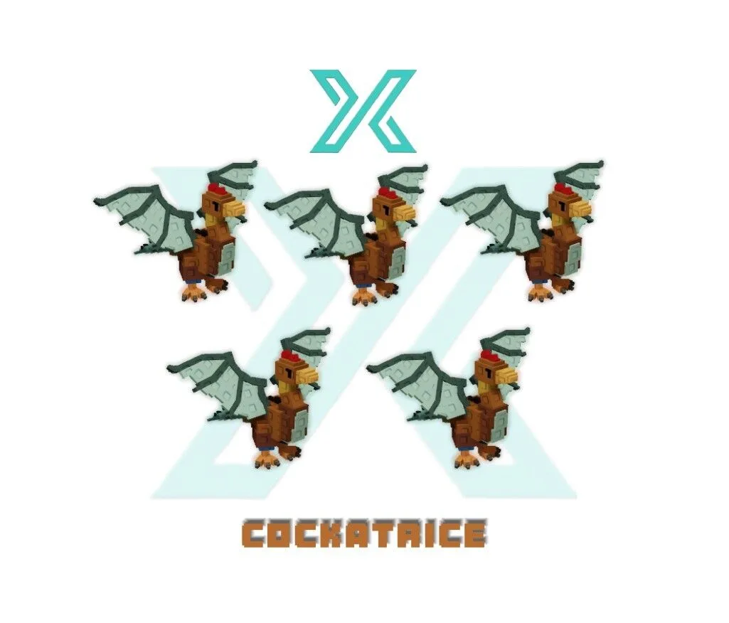 9x Cockatrice Grow a Garden
