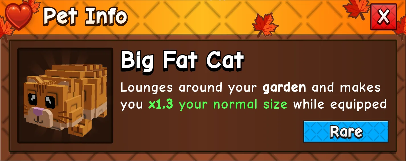 BIG FAT CAT (Rare)