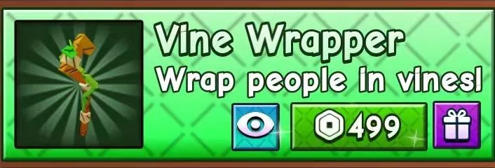 Vine Warpper 499R — Account account