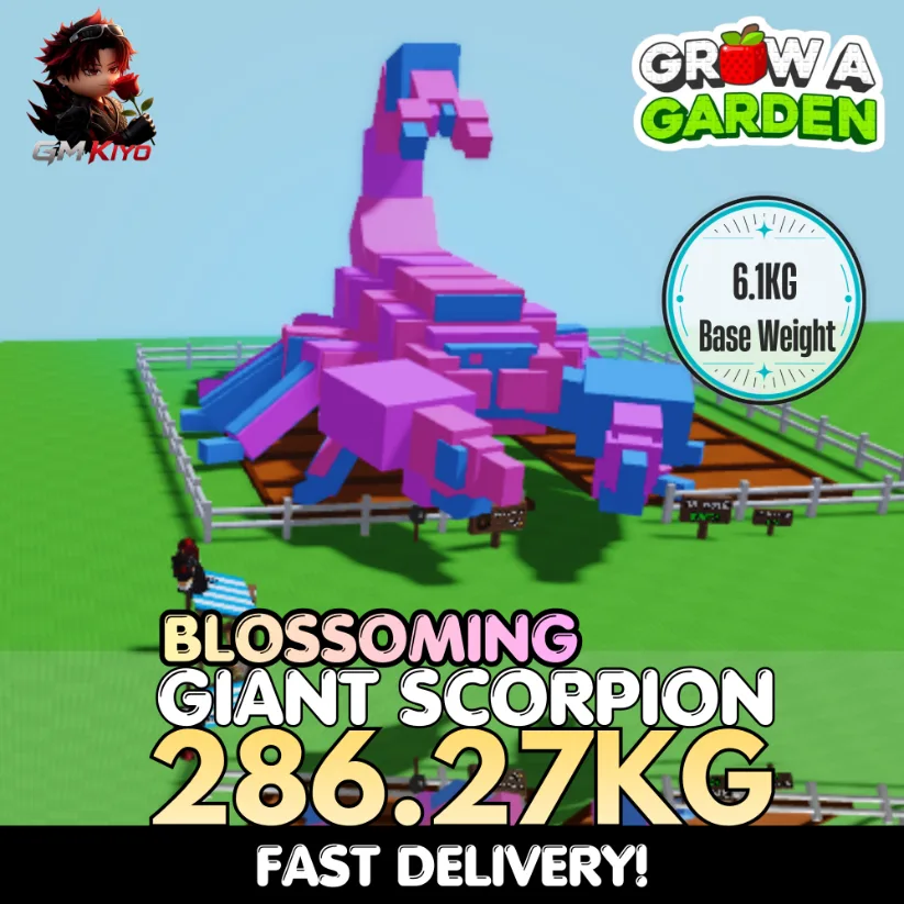 BLOSSOMING Giant Scorpion 286.27KG DLC Age 500 INSTANT DELIVERY