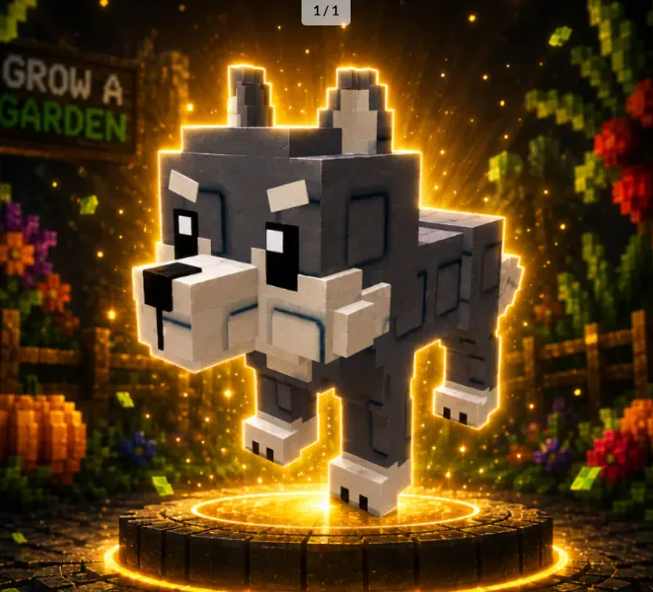 Wolf Grow A Garden 2 (Mythic)