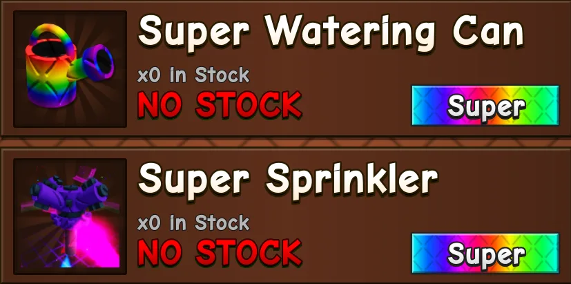 50x Super Watering Can 50x Super Sprinklers — Account account