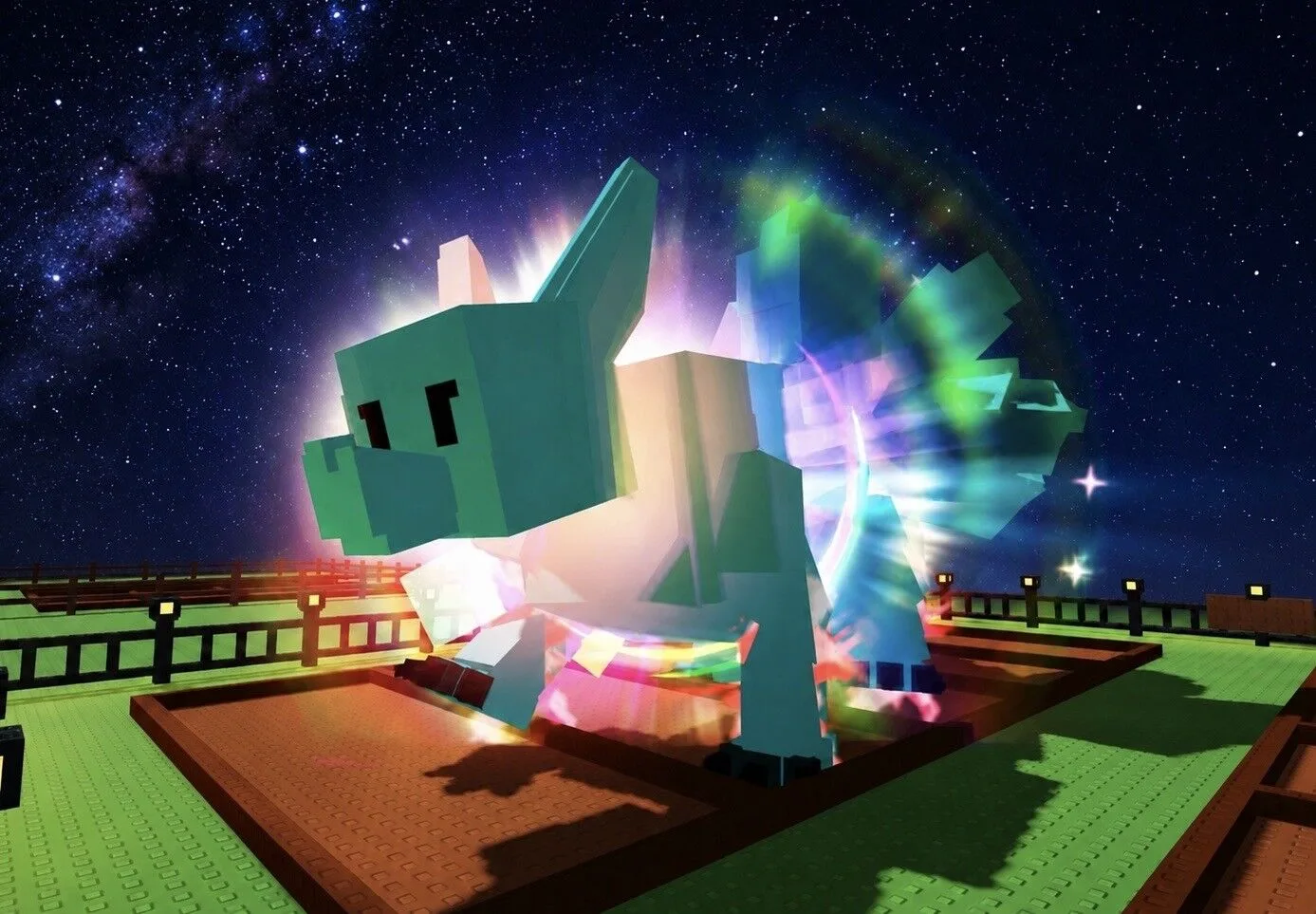 Huge Rainbow Kitsune 280KG ++ AGE 500