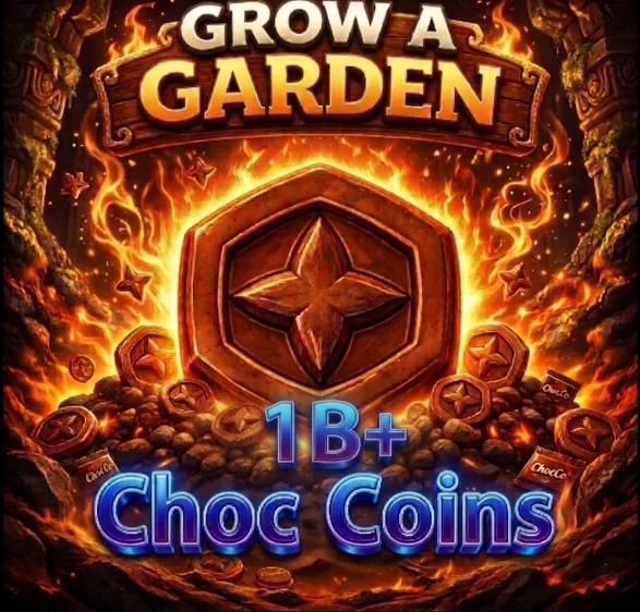 1B+ Choc Coins - Grow a Garden - Fast Delivery