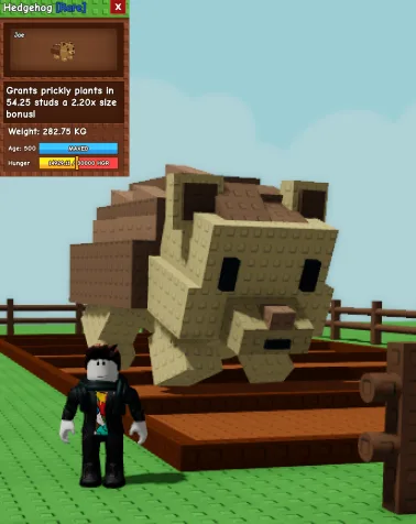Huge Hedgehog 280Kg Age500
