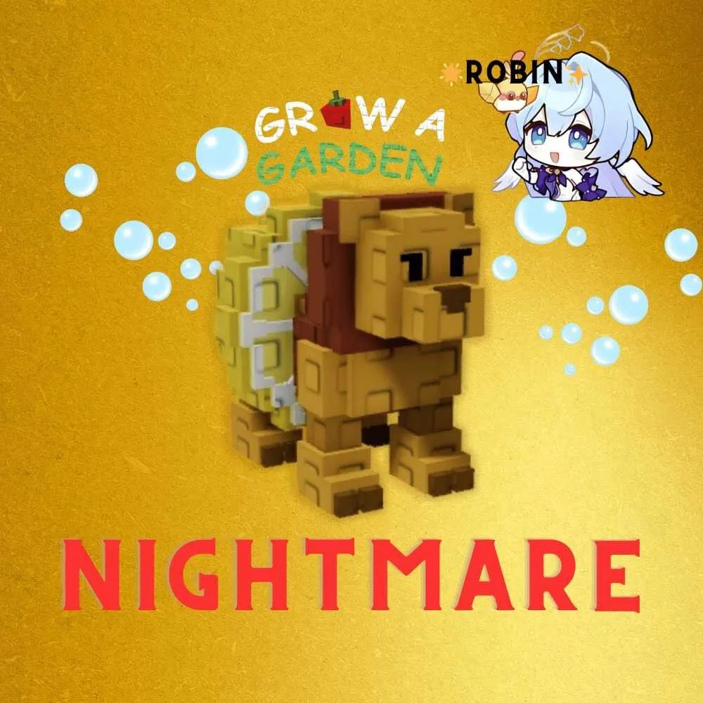 Nightmare Lemon Lion - Grow a Garden — Account account