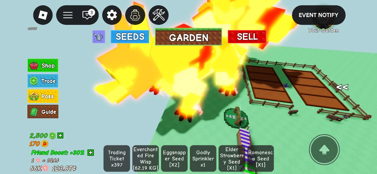 Huge Kitsune Ember Mutation 32 Boost passive Fast Delivery — Account account