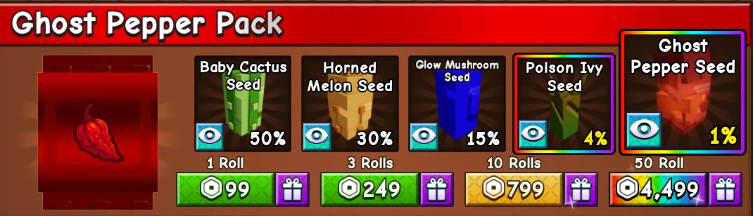 10x Ghost Pepper Pack