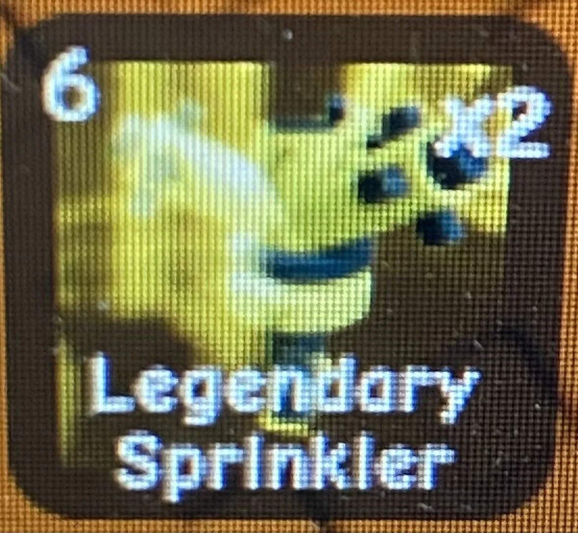 Legendary Sprinkler — Account account
