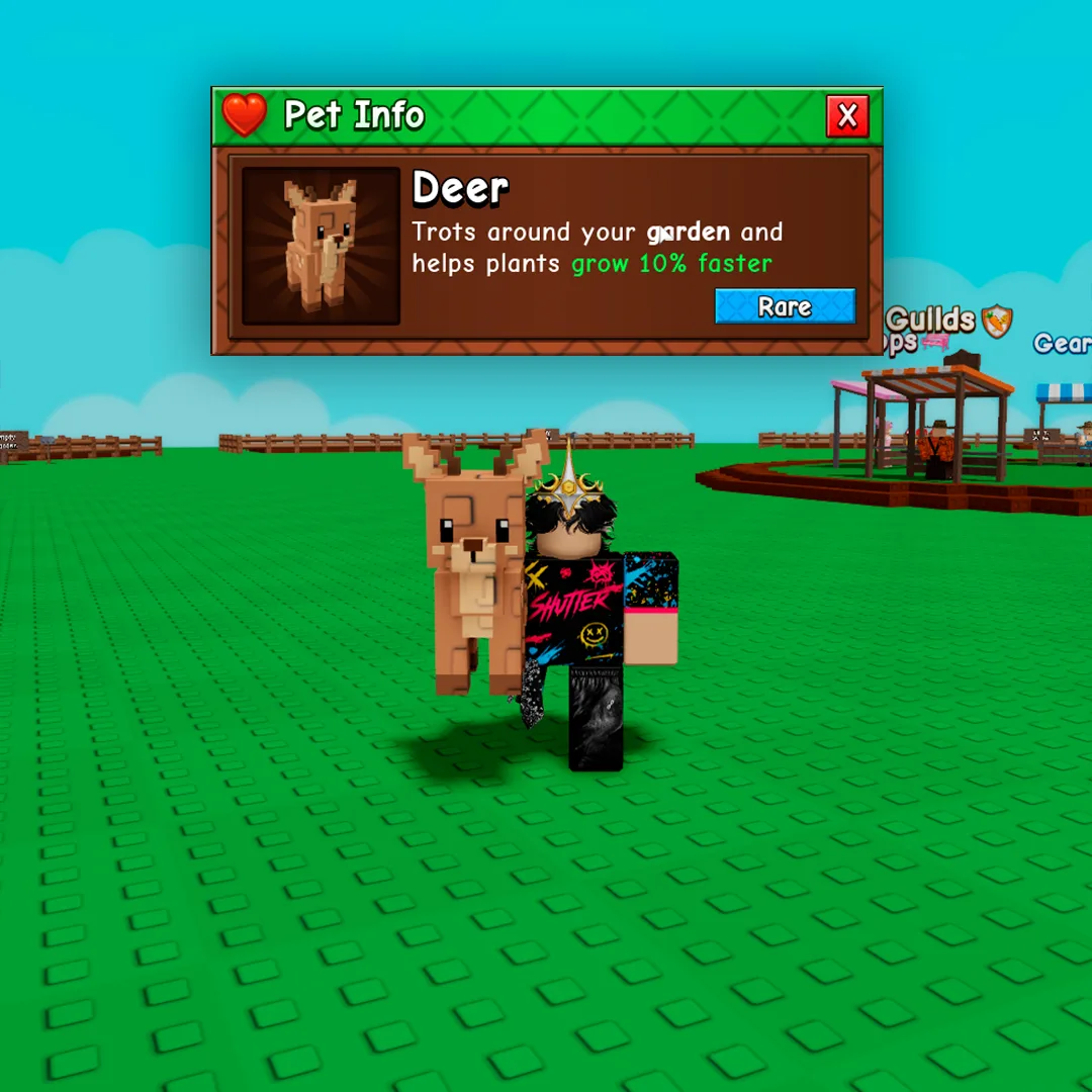 DEER - PET RARE - GROW 10 FASTER - Instant Delivery — Account account