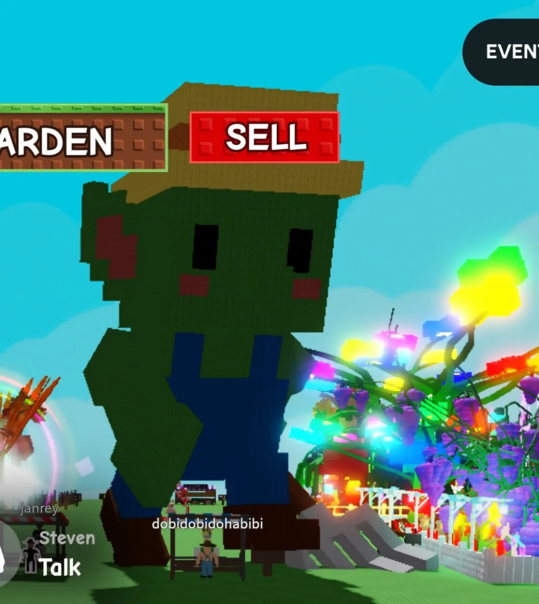 Huge JUMBO/Nightmare Goblin Gardener - 60-61+ KG - Grow a Garden — Account account