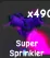 x1 Super Sprinkler — Account account