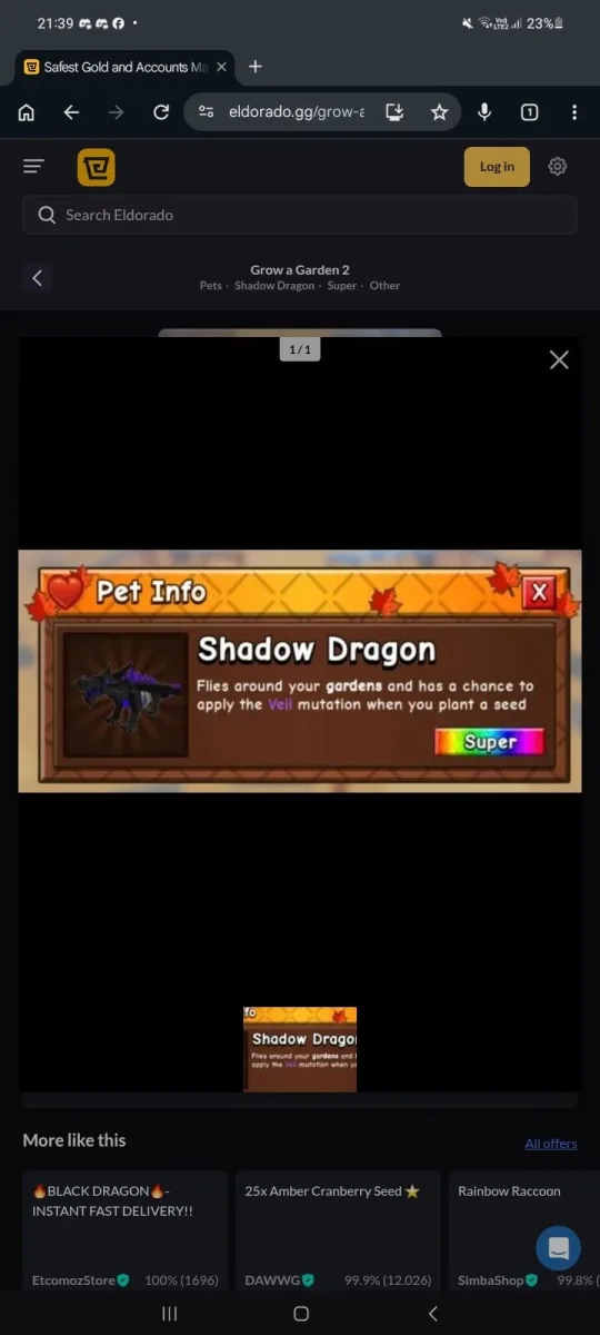 Shadow Dragon (Super)