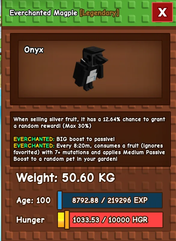 Everchanted Magpie 45/50+KG Check Pic