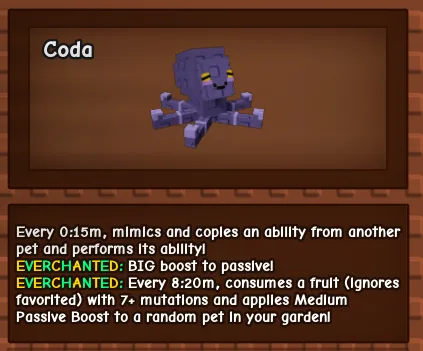15 SECOND CD MIMIC OCTOPUS RANDOM KG NO TOY , EVERCHANTED MUTATION GROW A GARDEN CHEAPEST INSTANT DELIVERY