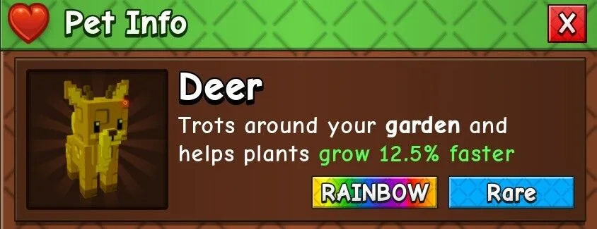 Deer (Rare) — Account account