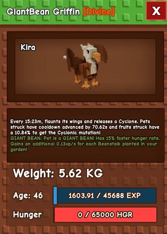 Giantbean Griffin — Account account