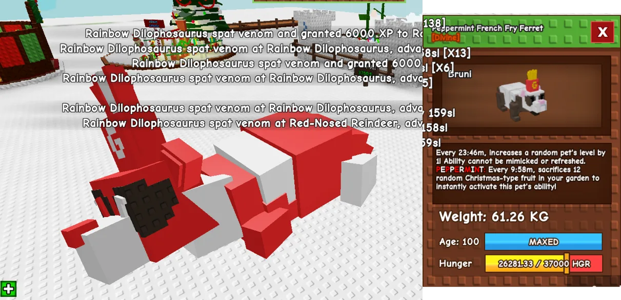THE STRONGEST FERRET every seen. Fastest LEVEL-BOOSTER. 1 to have ferret, 10 more to make it born peppermint 0.1 .LIMITED EGGs. — Account account