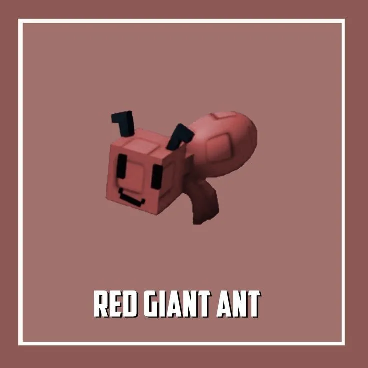 Pet Red Giant Ant Grow a Garden Instant Delivery Safe trade GAG