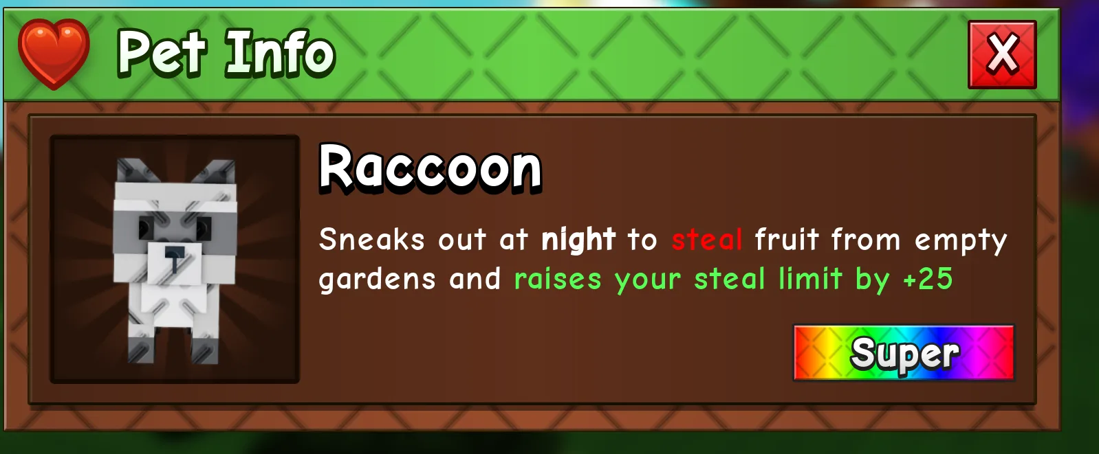 Raccoon (Super)