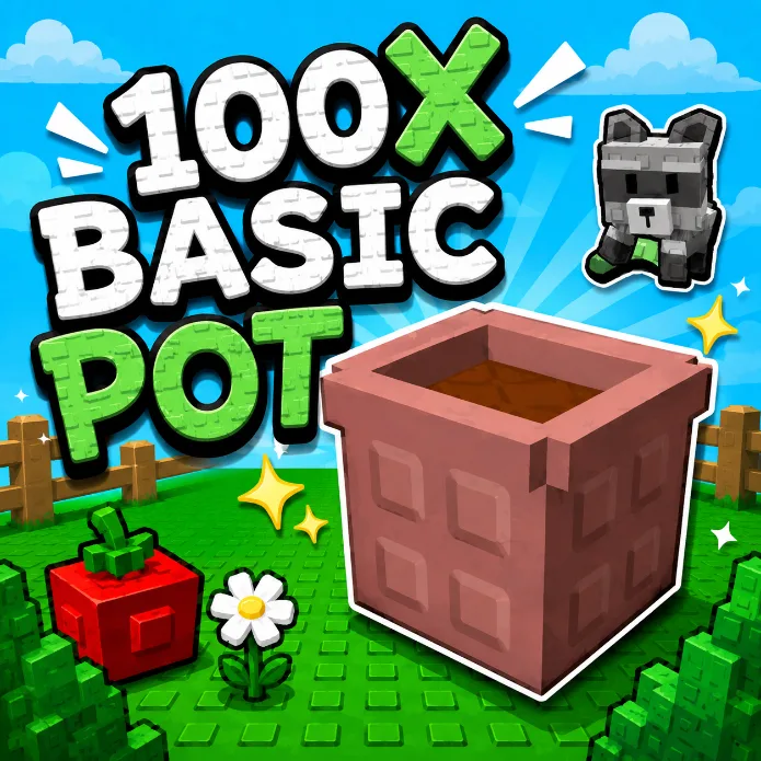 100x Basic Pot - INSTANT DELIVERY!