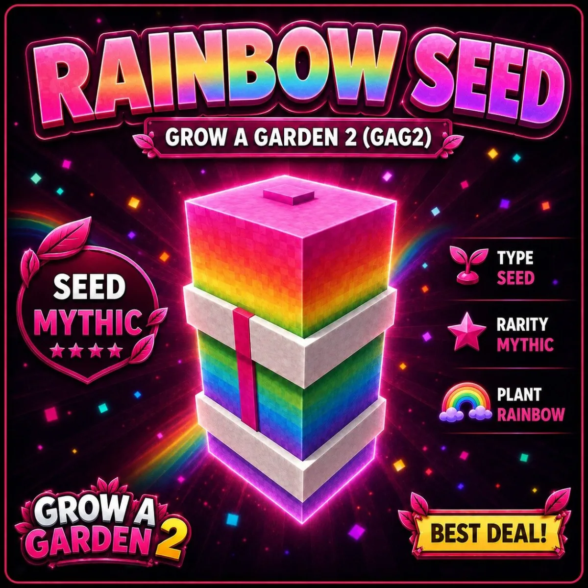 Rainbow Seed (Mythic) — Account account