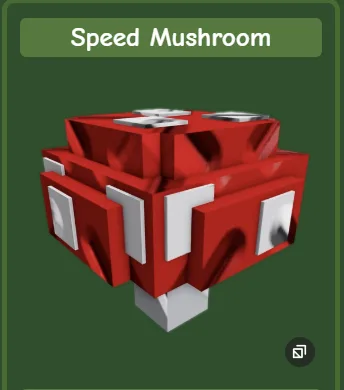 SPEED MUSHROOM GAG 2 (Rare)