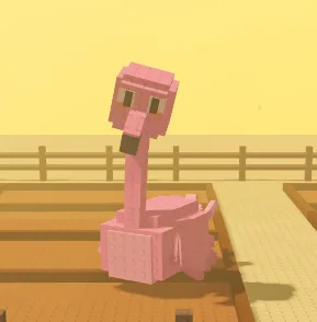 Huge Flaminggo (13,31 Kg, Age 21)