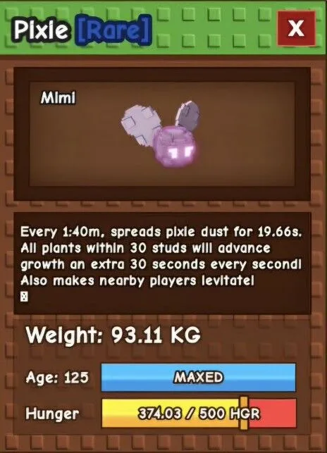 Pixie Huge — Account account