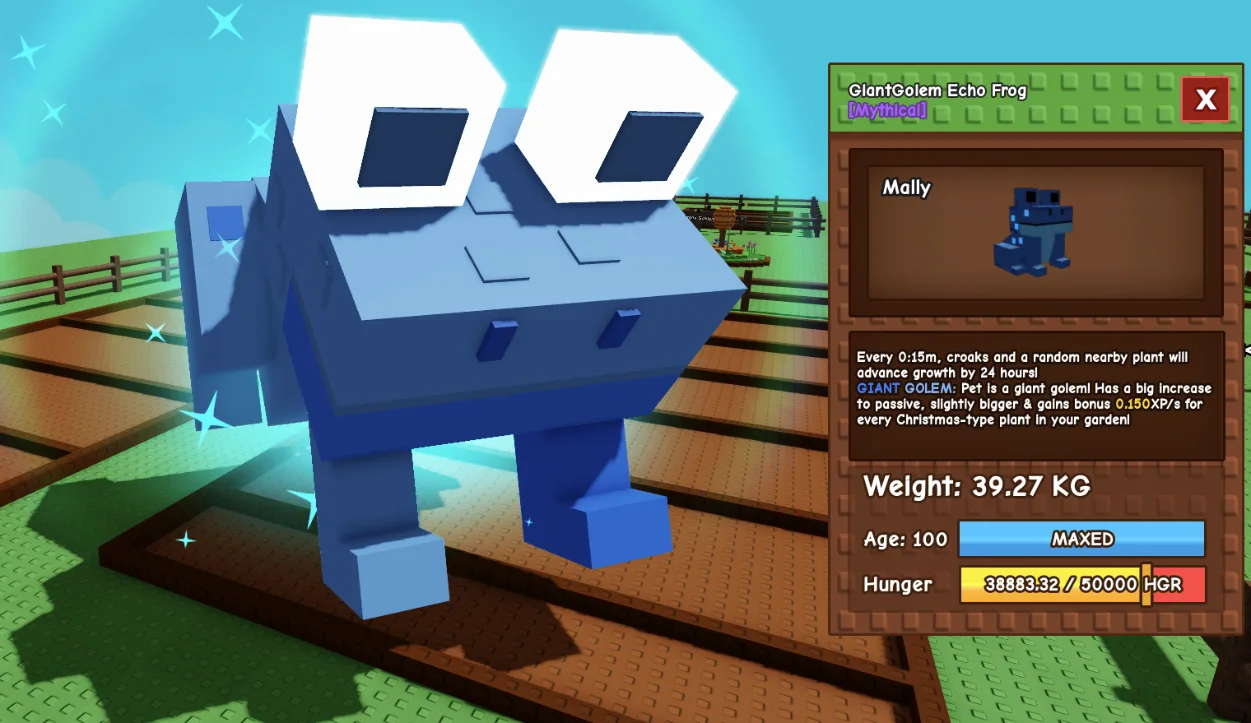 Giant Golem Echo Frog Rarest