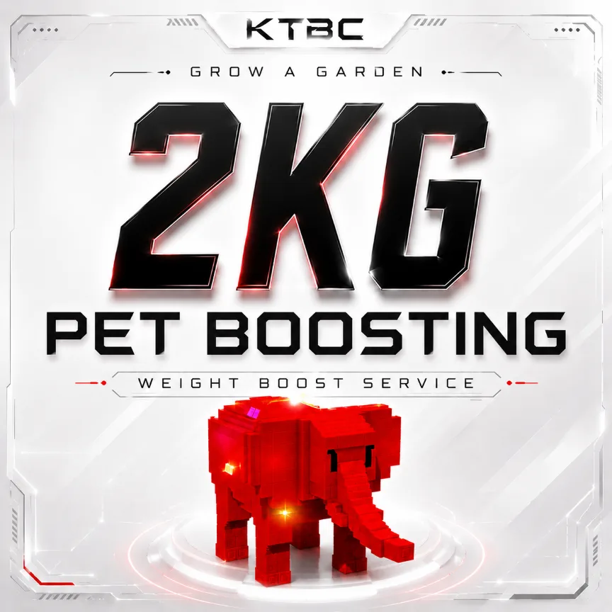Grow A Garden + 2KG Boosting Fast Process Trusted Seller KTBC — Account account