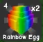 CHEAPEST GARDEN VALLEY RAINBOW EGG! QUICK DELIVERY (Super)