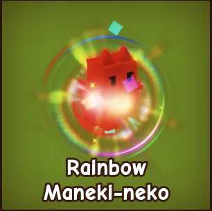 Rainhow Hatched Maneki-neko -RBH
