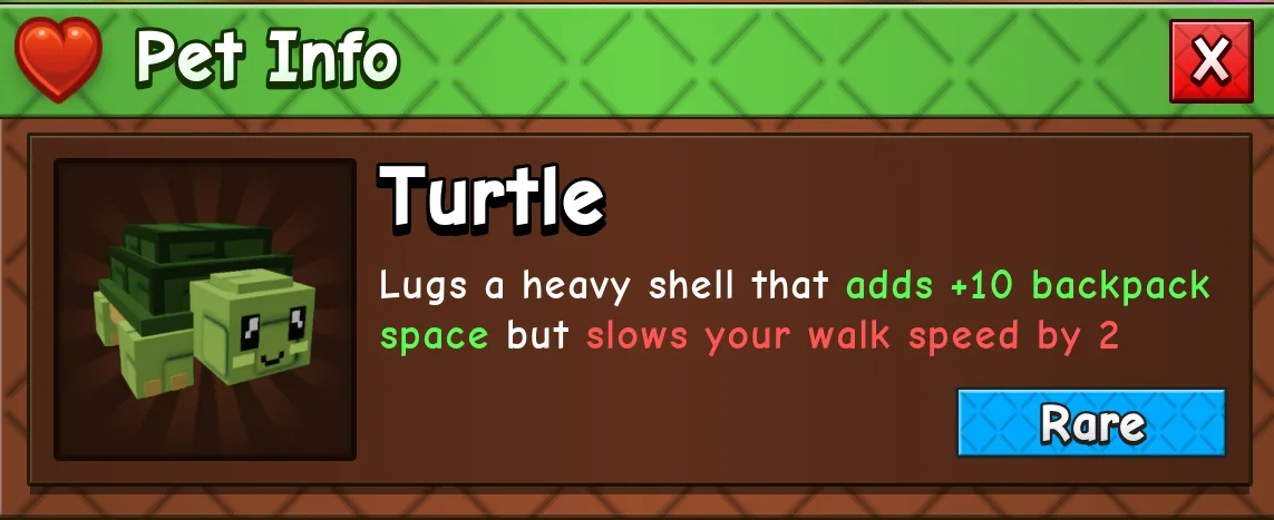 1-2 min delivery turtle (new pet) (Rare) — Account account