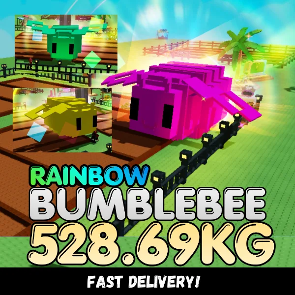 GIGANTIC BumbleBee 528.69KG Colossal Rare Size INSTANT DELIVERY