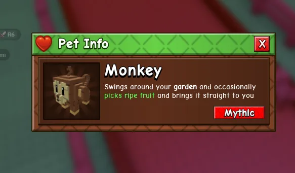 MONKEY MYTHICAL PET GAG 2 ' — Account account