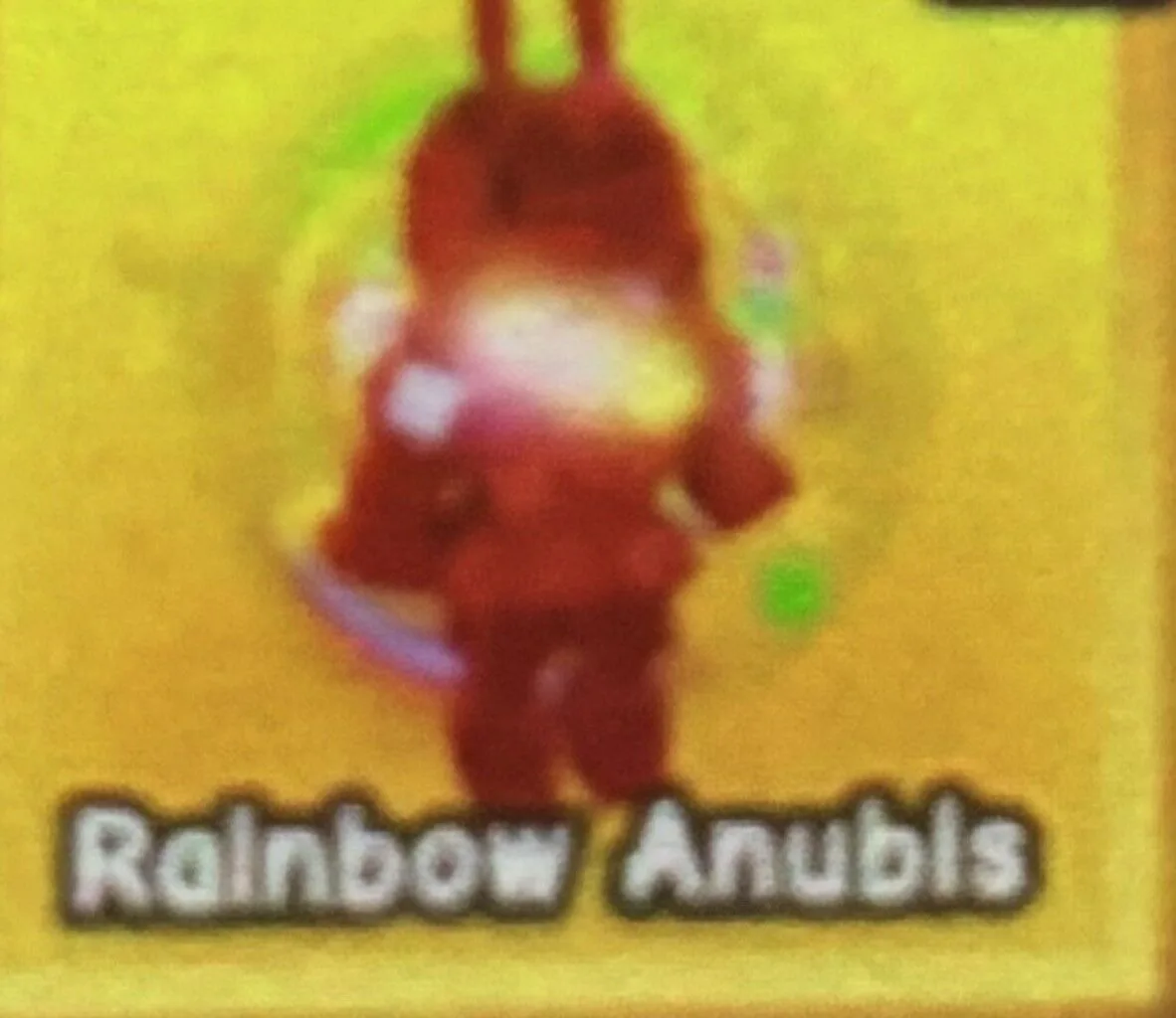READY HUGE 60/61 KG RAINBOW ANUBIS Grow A Garden
