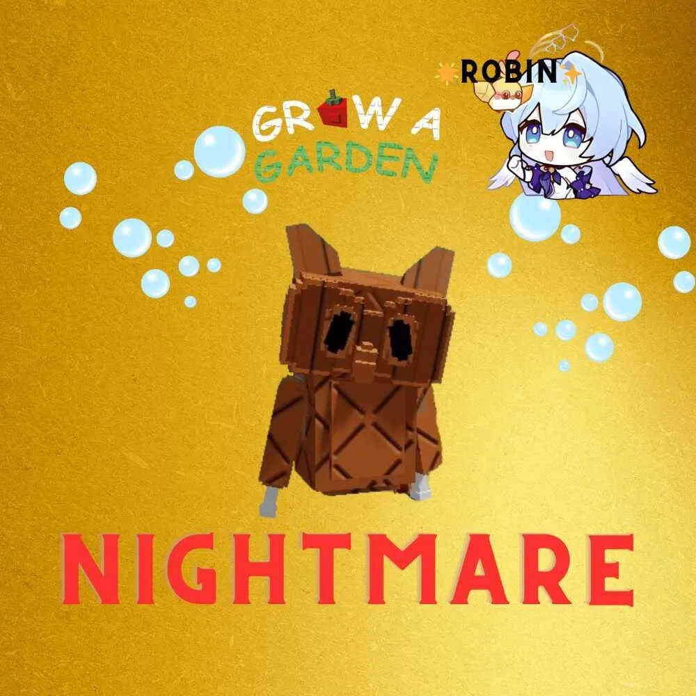 Nightmare Cooked Owl - Grow a Garden — Account account