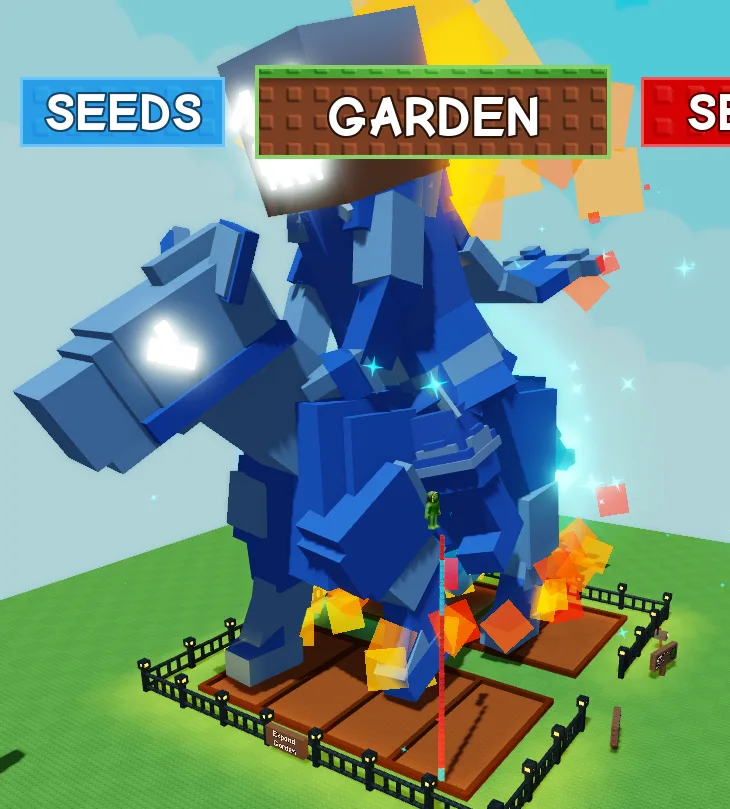 GiantGolem Headless Horseman 60kg+ Titan Huge Age 100 Cool Prismatic Pet
