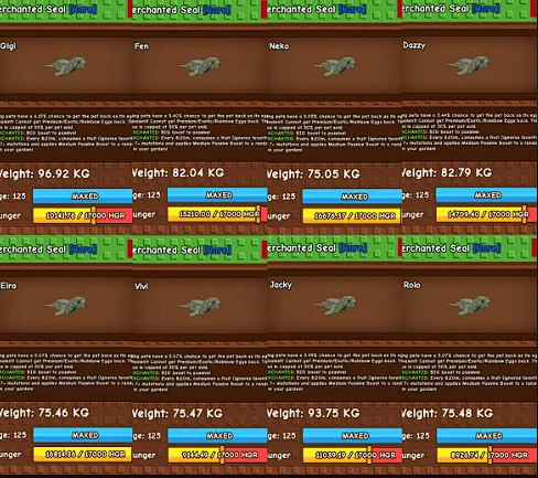 Bundle 8pcs Colossal/Titanic Seal Team Almost 50 (43.24 ) Cheapest in the market — Account account