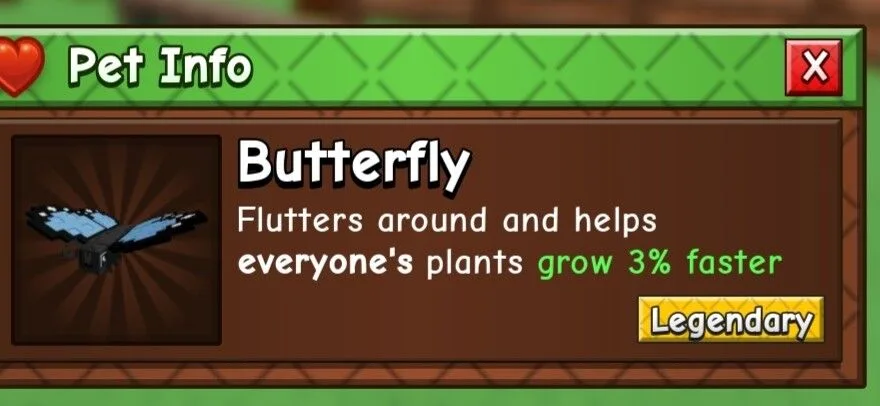 Butterfly INSTANT DELIVERY (Legendary)
