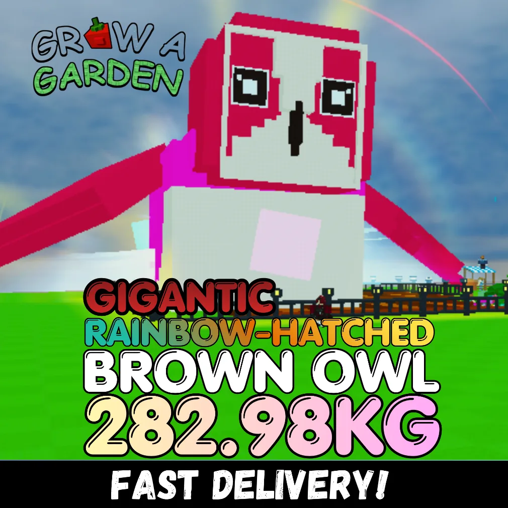 GIGANTIC Rainbow Hatched Brown Owl 282.98KG RBH Age 500 INSTANT DELIVERY