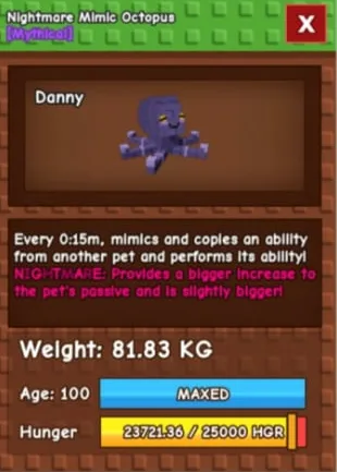 NIGHTMARE TITANIC MIMIC OCTOPUS 80+kg 15seconds without toy FAST DELIVERY — Account account