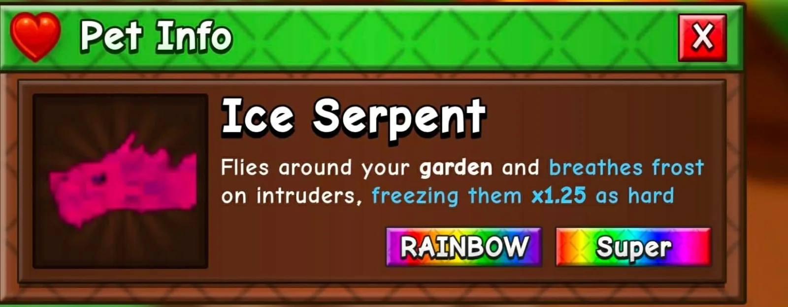 Ice Serpent (Super)