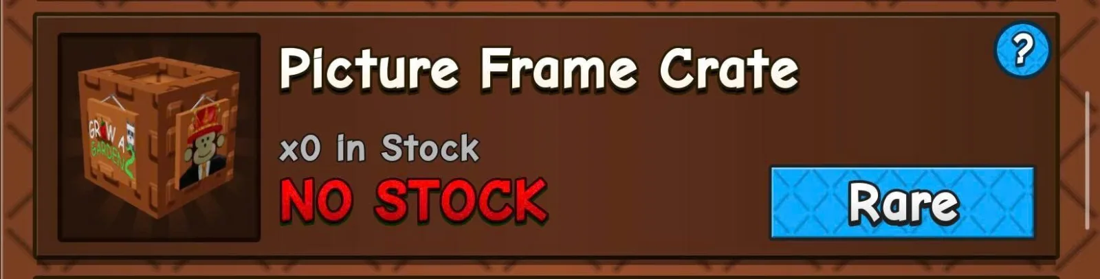 x10 Picture Frame Crate - Grow A Garden2 - Fast Delivery