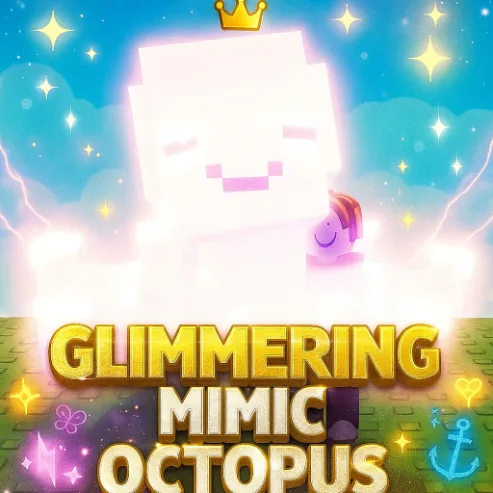 GLIMMERING MIMIC OCTOPUS Mimic Octapus GLIMMER Octpus LIMITED Instant! GLIMMERING MUTATION GLIMMER PET MIMIC - NON DUPE - LEGIT AND FAST MIMIC OCTO — Account account