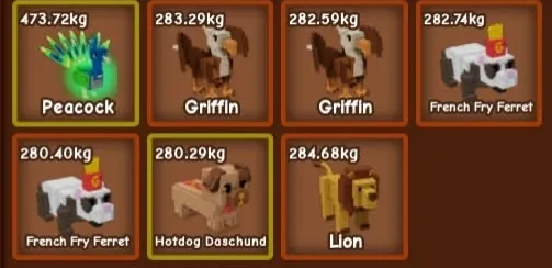 INFERNO SET UP (7 PETS BUNDLE) VERSION 1 AND V2 ONHOLD INSTANT DELIVERY