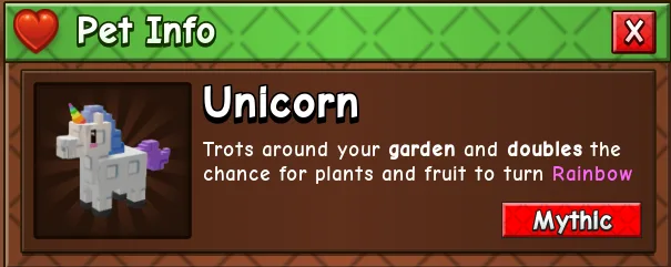 Unicorn (Mythic) — Account account