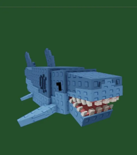 TITAN/HUGE SHARK NEW DLC PET 60kg+ ULTRA RARE