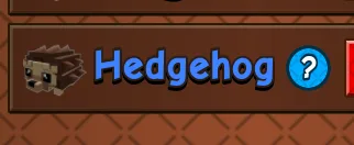 hedgehog (Rare)